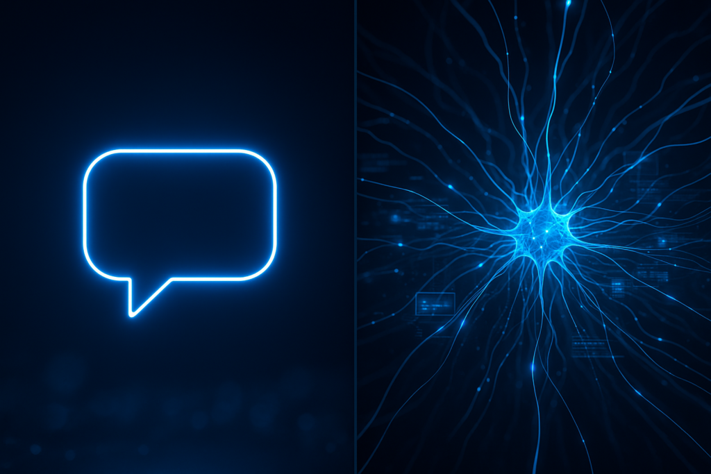 What is an AI agent and how is it different from a chatbot — MasterAI Labs